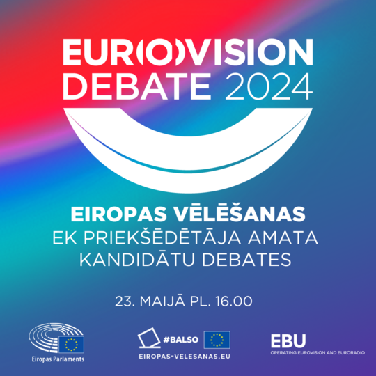 Eiropas Komisijas vadītāja amata kandidātu debates 